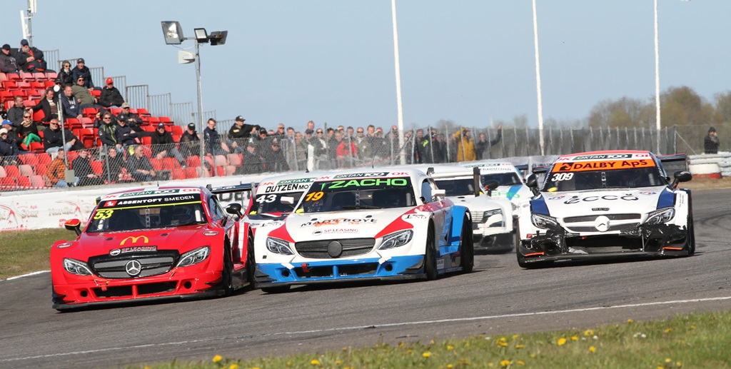 Jakob Mathiassen fik nogle gode resultater til sidst.
(Foto: Motorsporten.dk)